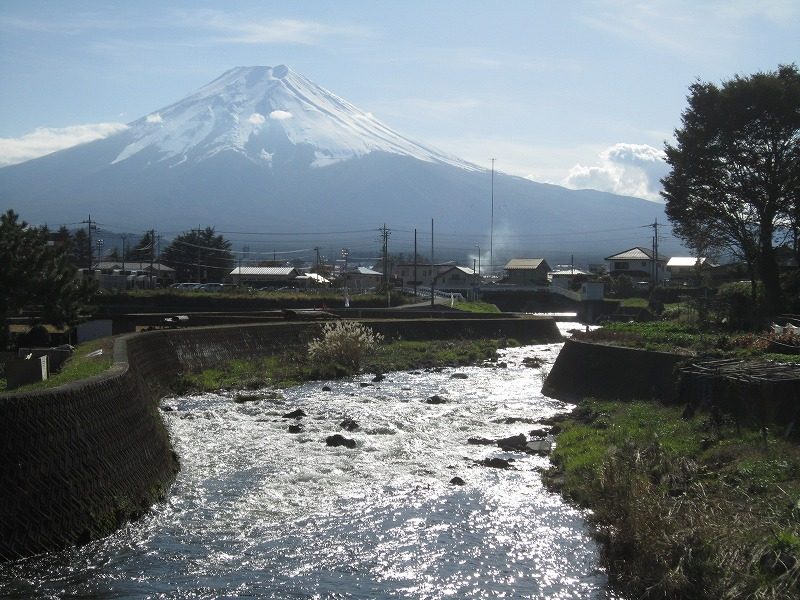 富士山と宮川
