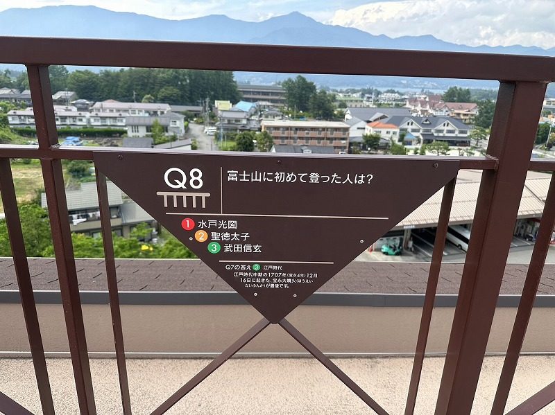 富士山に初めて登った人は？