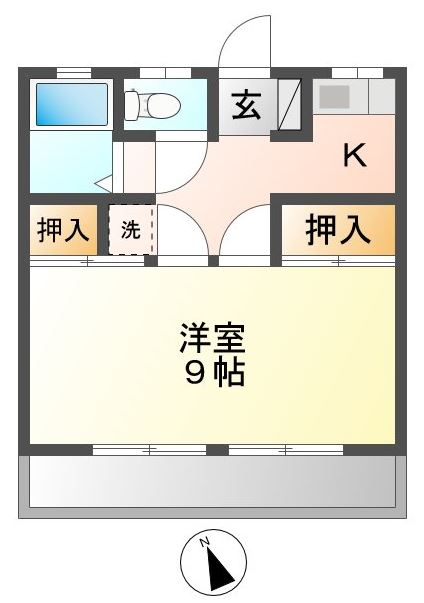 コーポ曲がり松_画像2