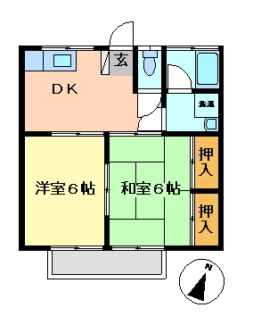 西原ハイツ№1_画像4