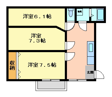 ＫＨＦコーポレーションアパート_画像4