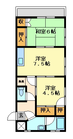 竜ヶ丘コーポ_画像4