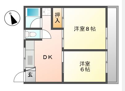 山中柏木アパート_画像4