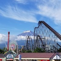 梅雨の富士山