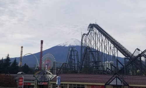 富士山雪化粧