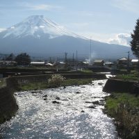 富士山と宮川