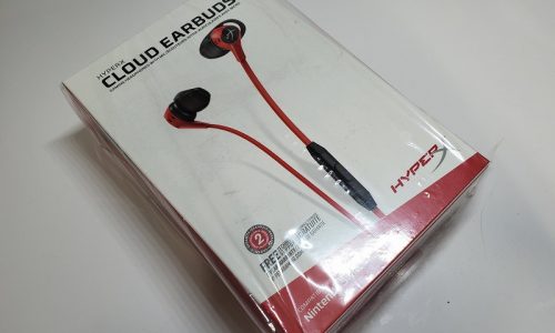 キングストンのゲーミングイヤホン【HyperX Cloud Earbuds】