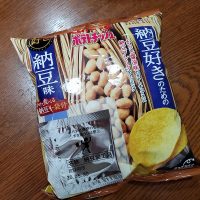 ポテトチップス納豆味