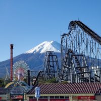 富士山の初冠雪