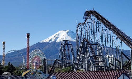 富士山の初冠雪