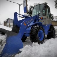 富士吉田市の積雪