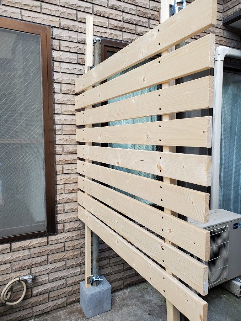 目隠しのラティスフェンス フロンティア技研