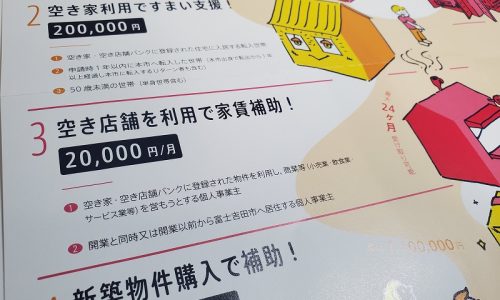 中古物件利用者家賃支援奨励金