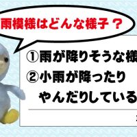 雨模様とは本来どんな様子なのでしょう？