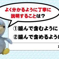 噛んで含むように？噛んで含めるように？どっち？