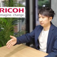 リコー（RICOH）からインタビュー取材を受けました