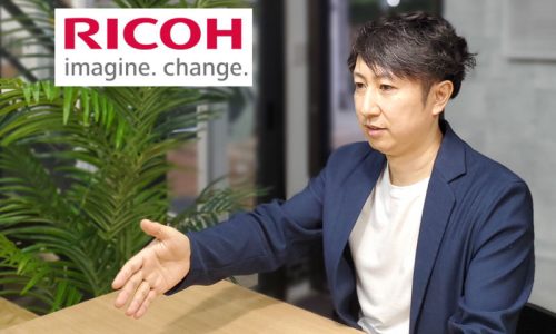 リコー（RICOH）からインタビュー取材を受けました