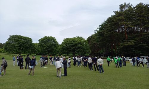 吉田口登山道周辺清掃活動