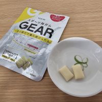 【スポーツ用ガム】GEAR スタンダードタイプ（パワーレモン）