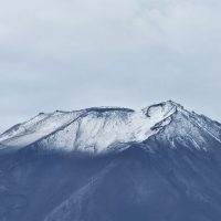 富士山初冠雪2023