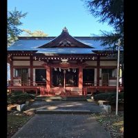 向原小明見冨士浅間神社