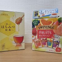 『はちみつ紅茶』と『FRUITSセレクション』