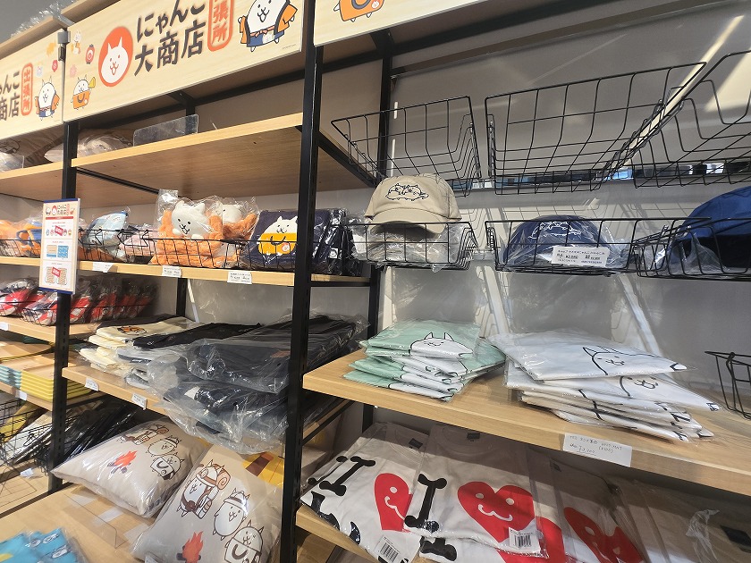 帽子やTシャツ