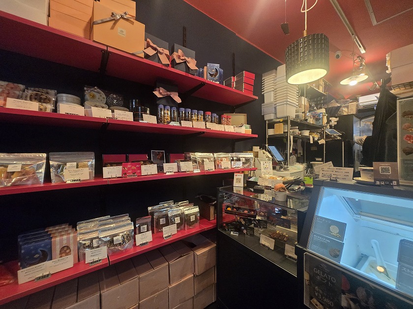 チョコレートが宝石のよう