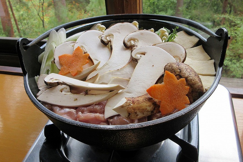 松茸鍋