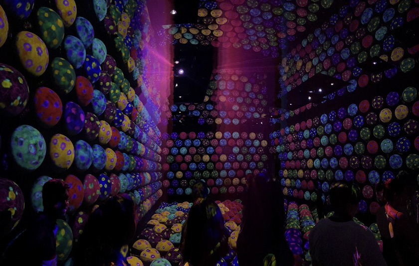 あおむしハウスの高速回転跳ね球