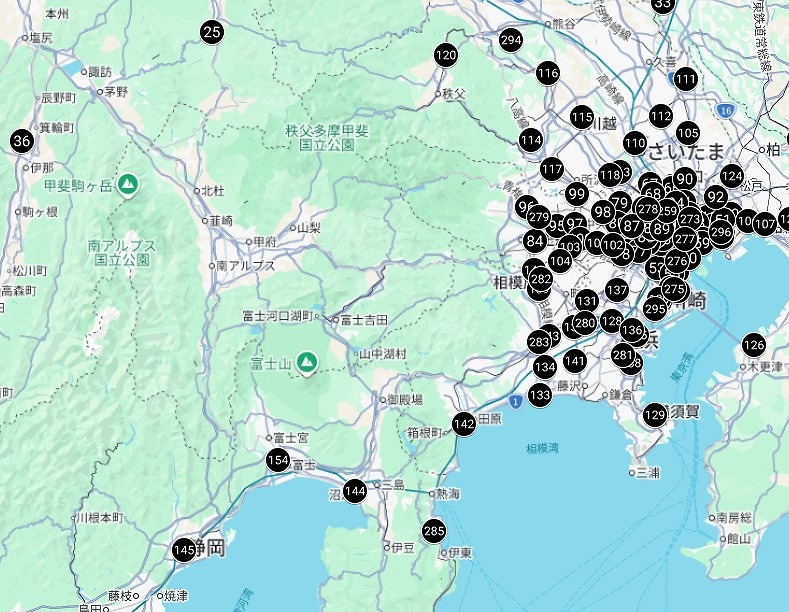 龍が如くコラボ自販機MAP