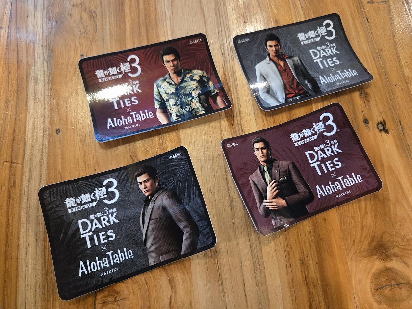 ステッカーも全種類GET